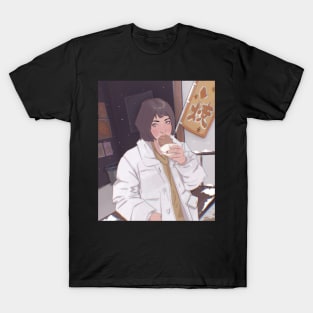 Anime girl eating an icecream T-Shirt